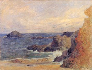 Costa rocosa de Paul Gauguin
